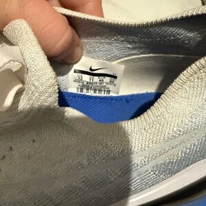 Nike Cream and Gray Knit Sneakers